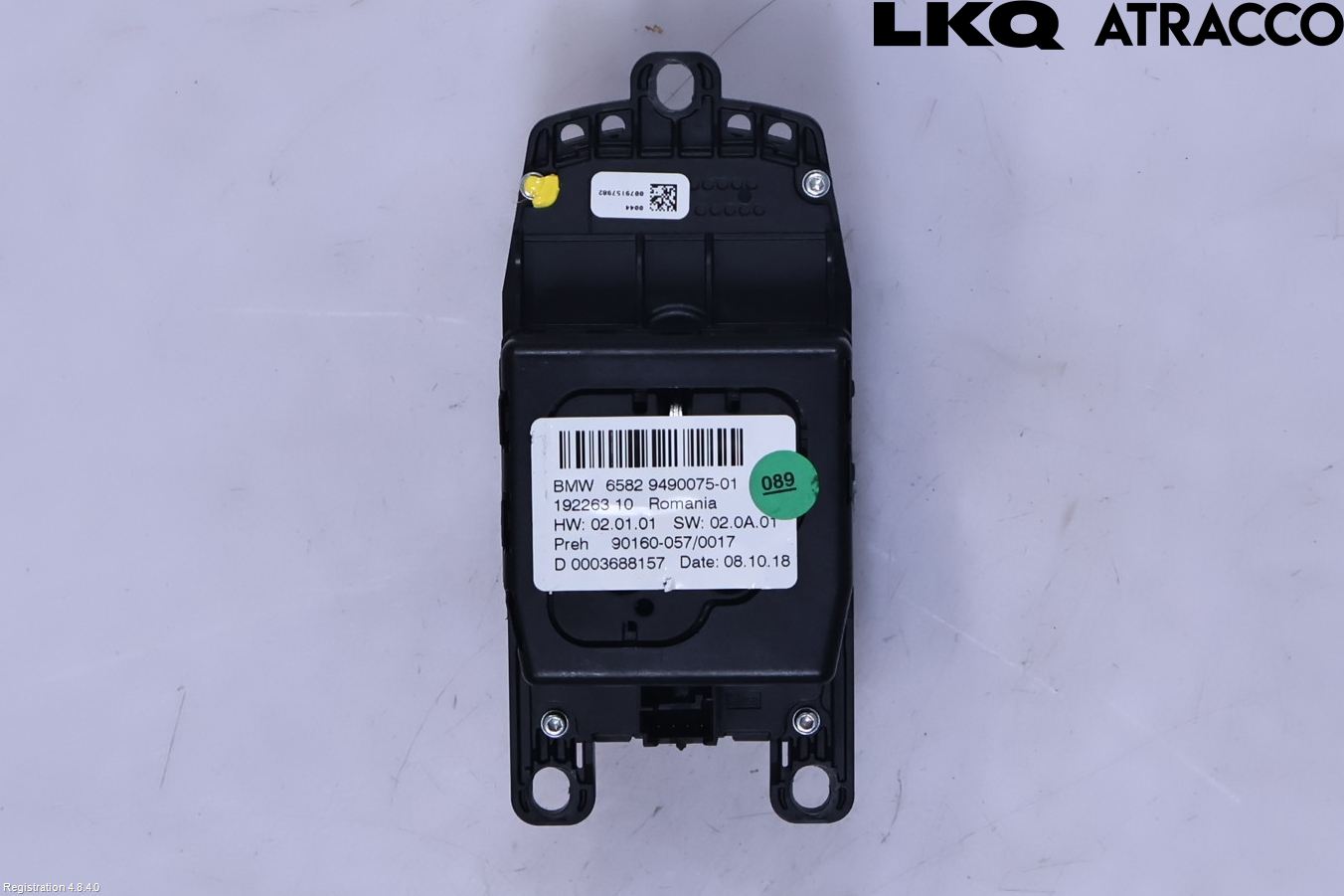 BMW 5 G30/G31/F90 17-23 Strömställare Färddator