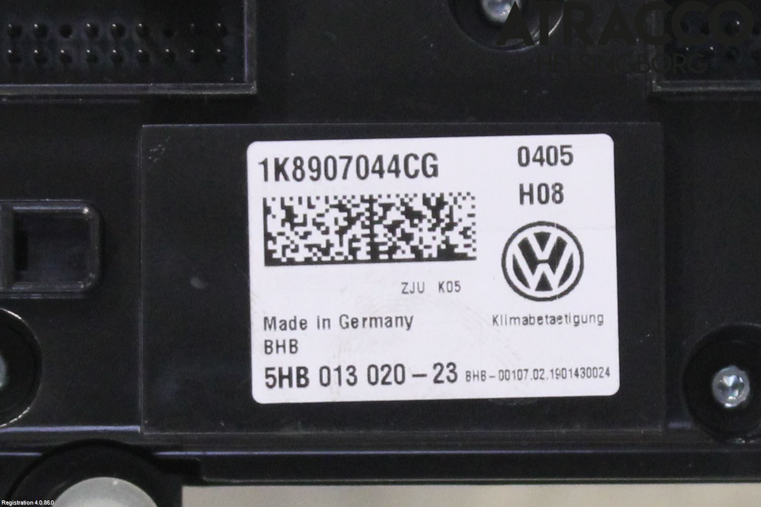 Volkswagen VW CADDY 16-20 Ac Styrenhet Ac Manöveren