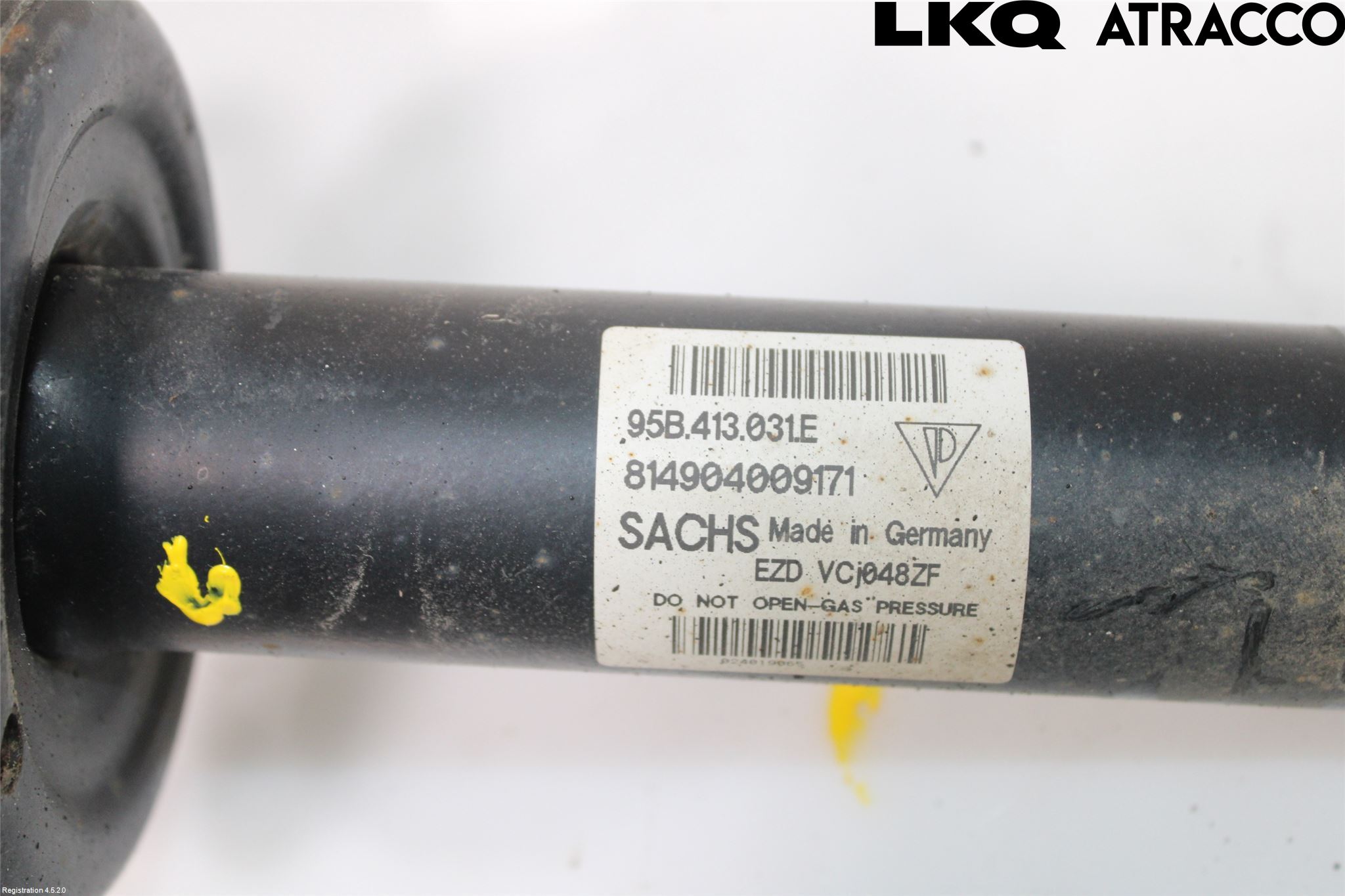 Porsche MACAN/EV 14- Fjäderben Fram Vänster