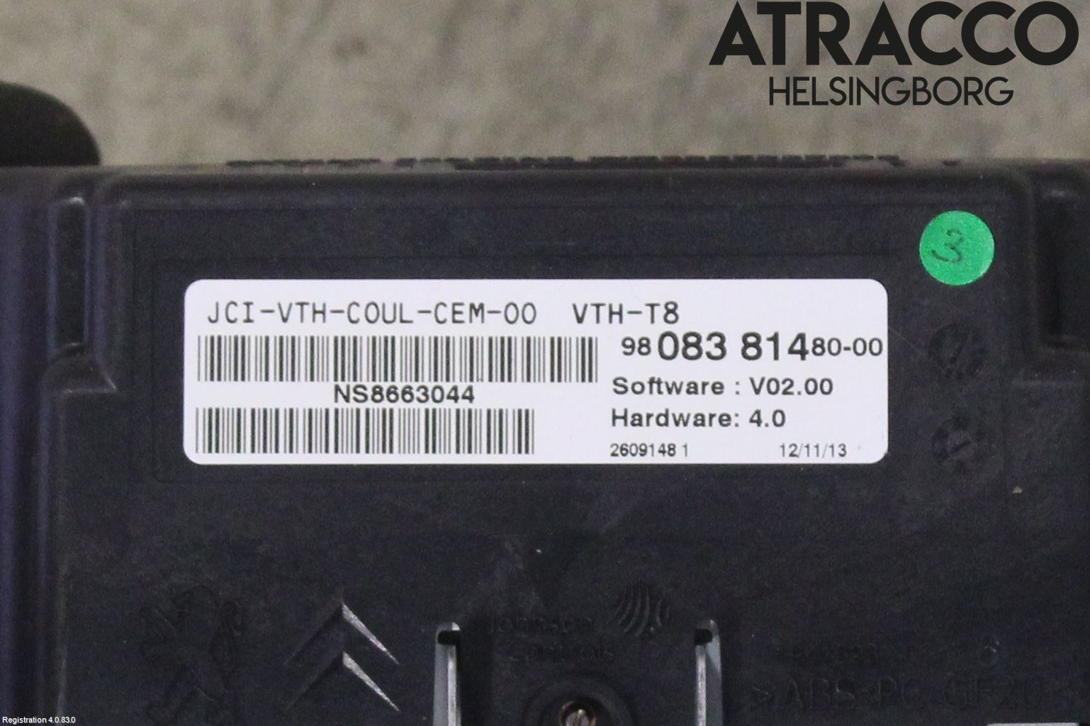 Peugeot 3008 09-16 Instrument Komb