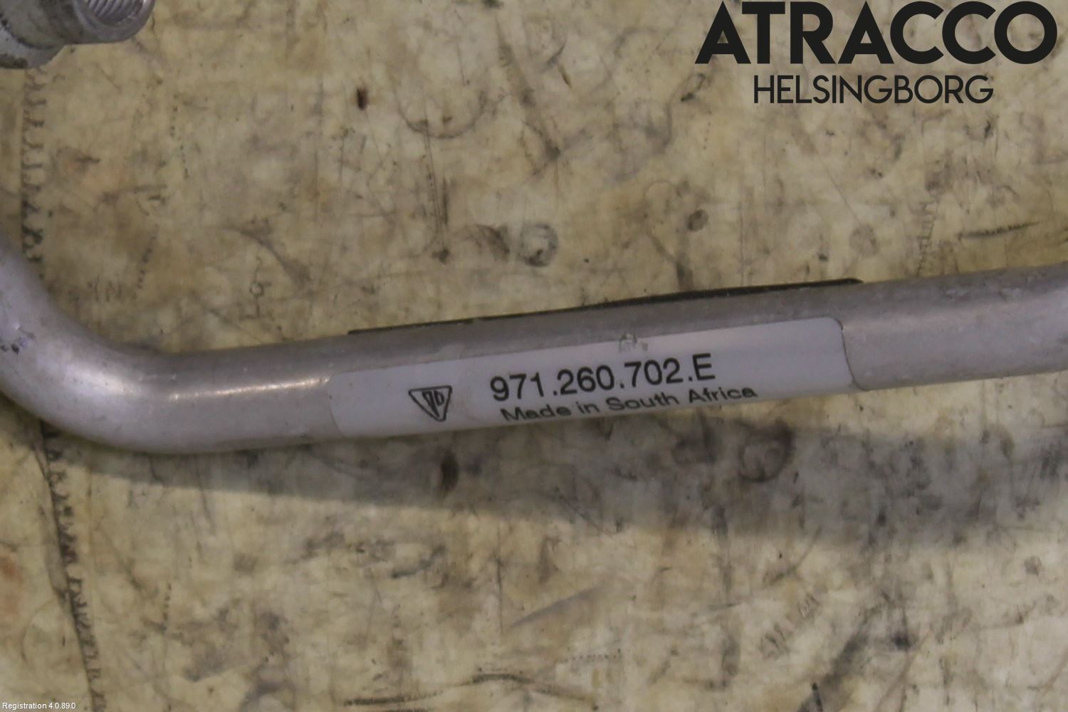 Porsche PANAMERA 09- Ac Slang-Rör