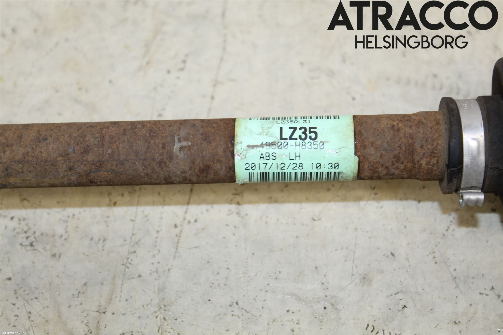 Kia STONIC 18->> Drivaxel Fram Vänster