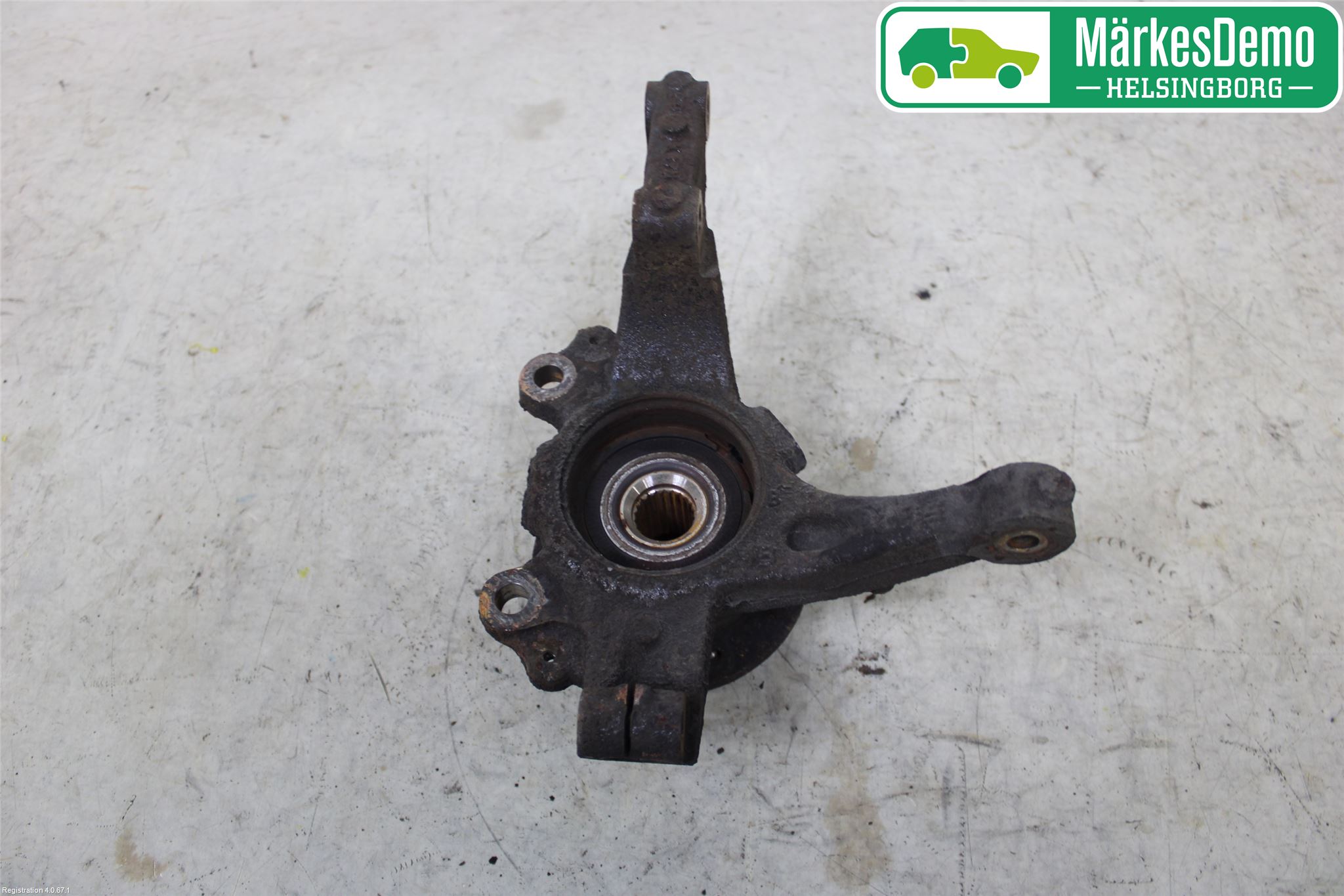 Fiat PUNTO EVO 10-12 Styrspindel Lagerhus Hö