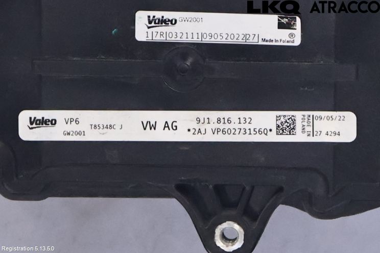Volkswagen VW ID.4 21- Värmekammare-Växlare