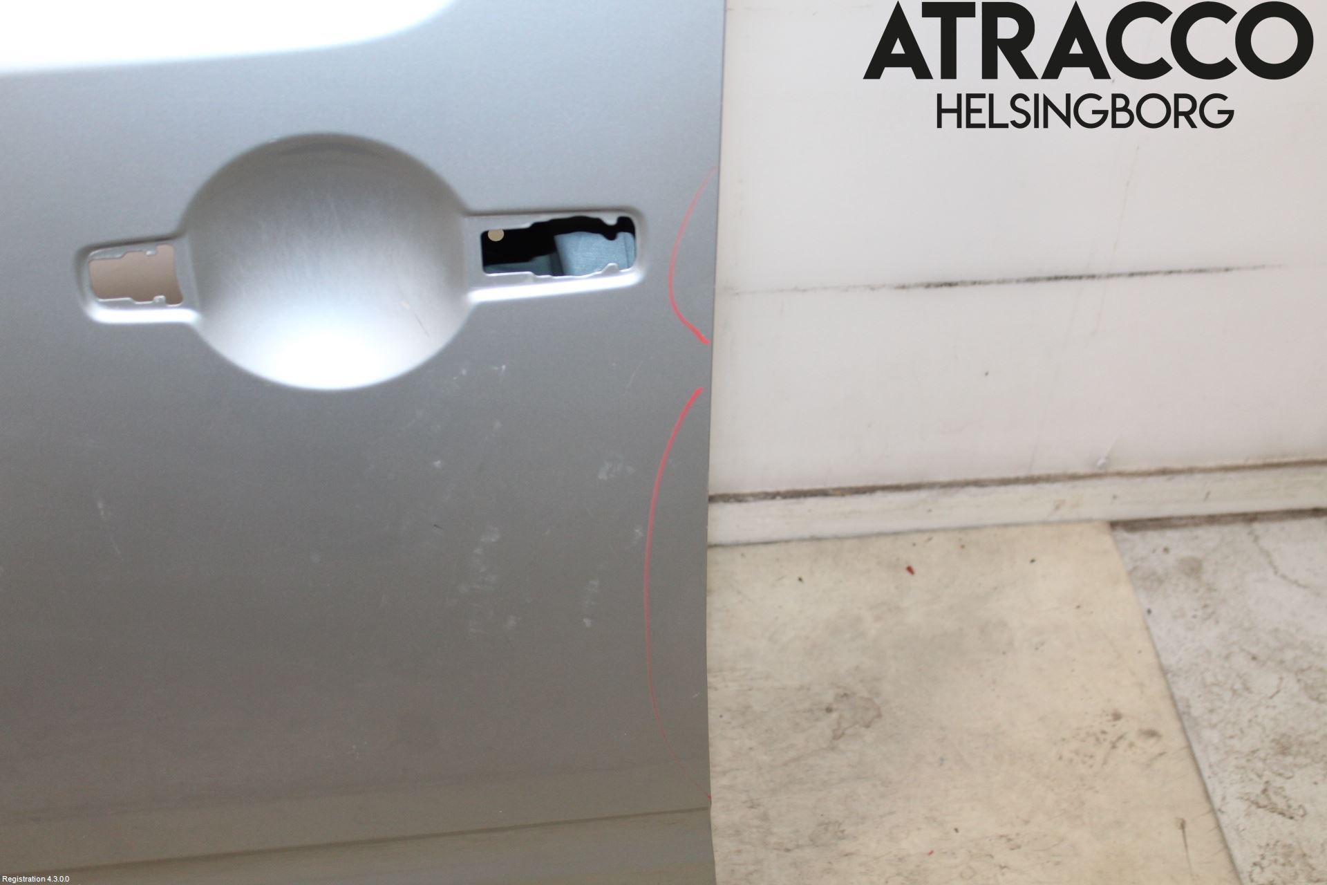 Nissan NAVARA 05-16 Dörr Fram Vänster