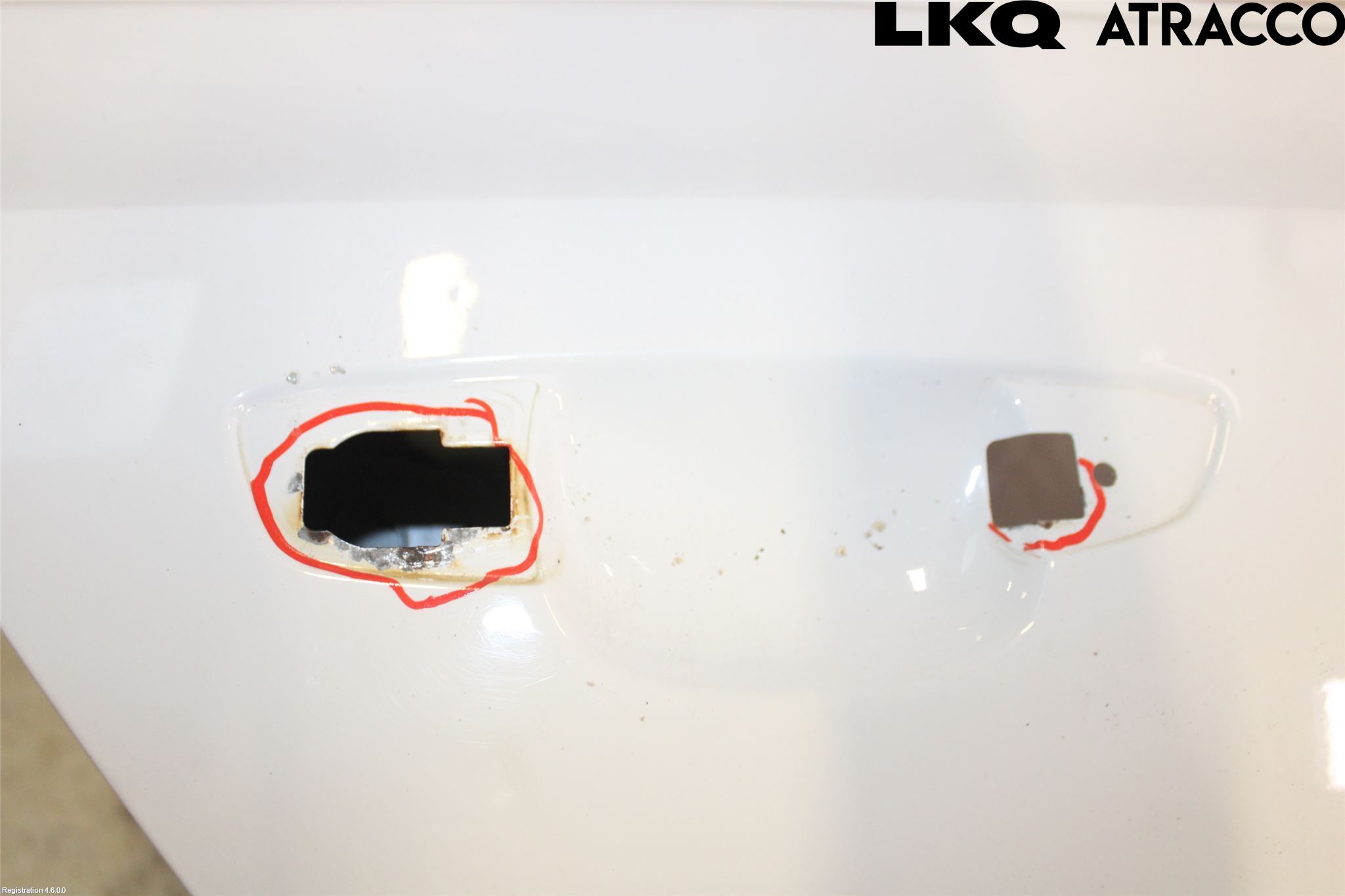 Volkswagen VW GOLF VI 09-13 Dörr Bak Höger