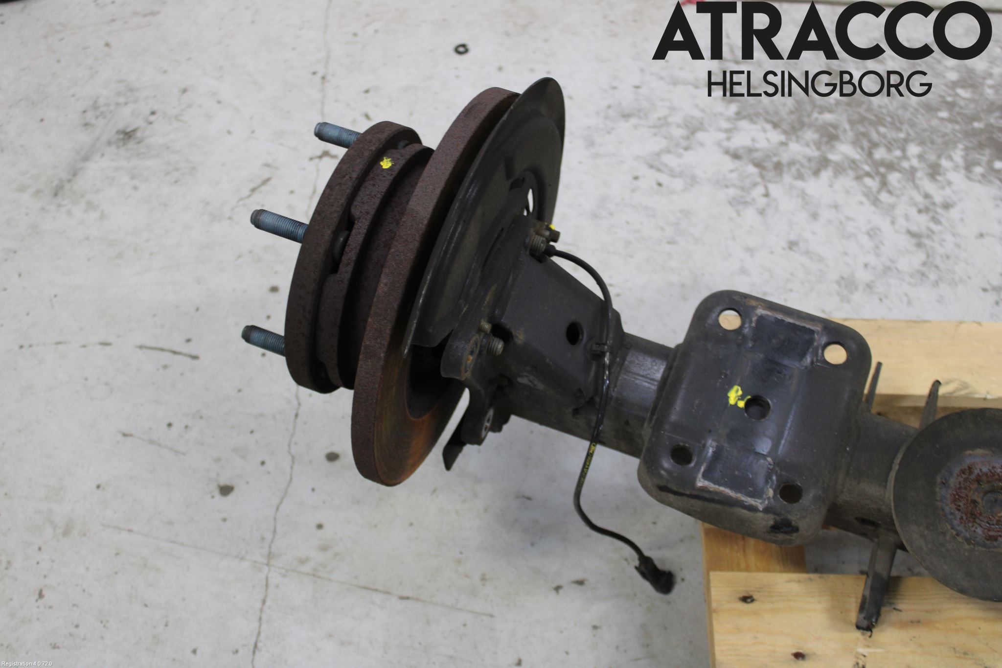 Ford TRANSIT SKÅP/BUSS 14-22 Bakaxel