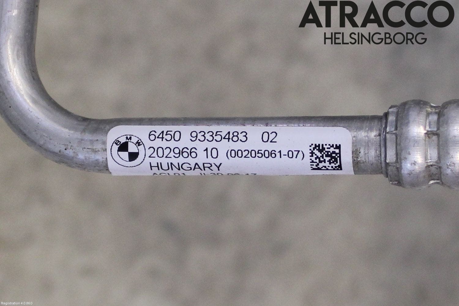 BMW i3 I01 13-22 Ac Slang-Rör