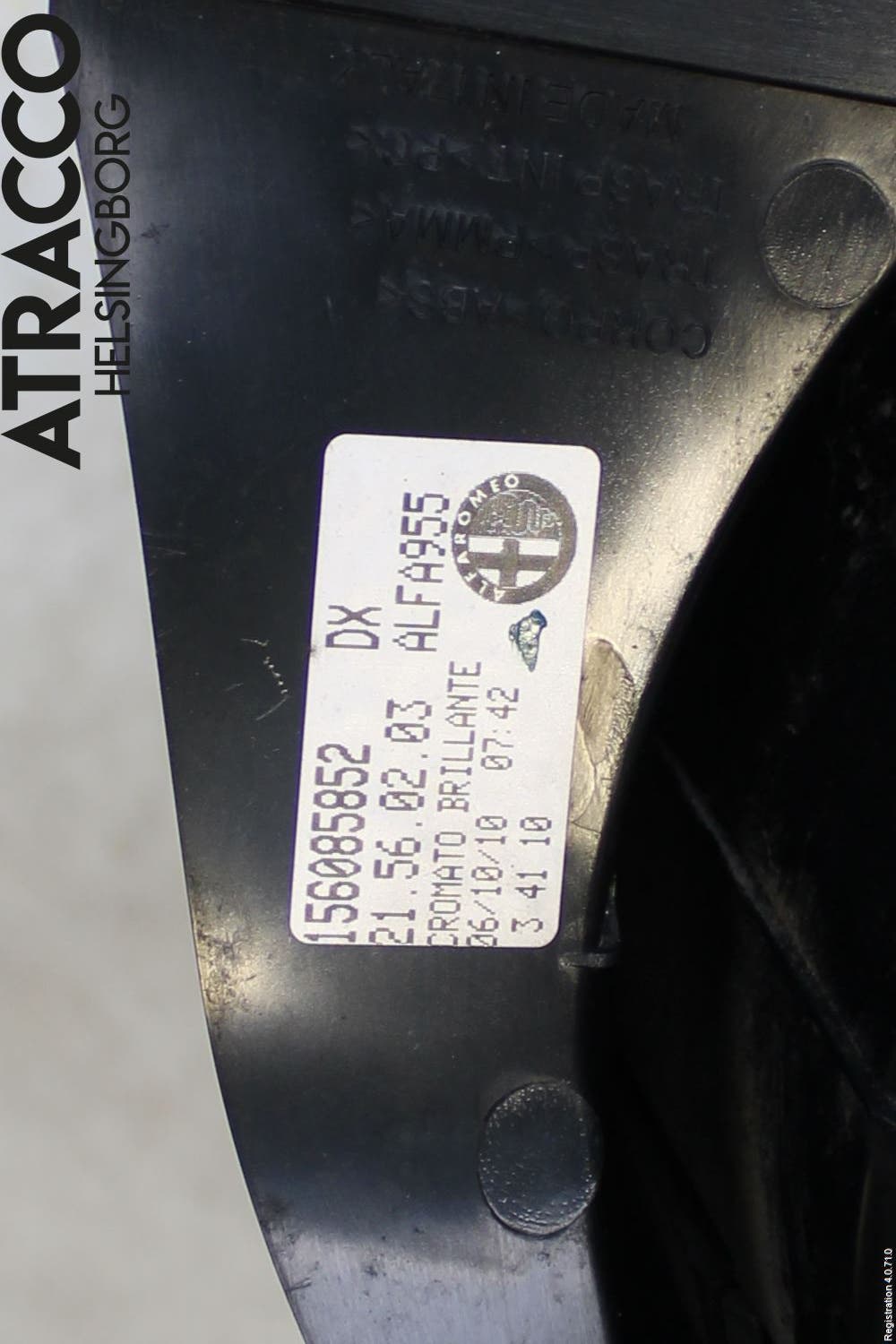 Alfa Mi.To 09-17 Bakljus Höger