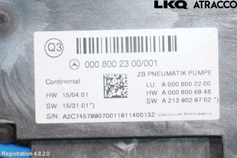 Mercedes-Benz MB AMG GT (C190/R190) 14-22 Vakuumpump