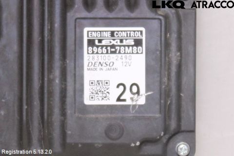 Lexus NX 340h/450h+ 21- Styrenhet Insprut Bensin