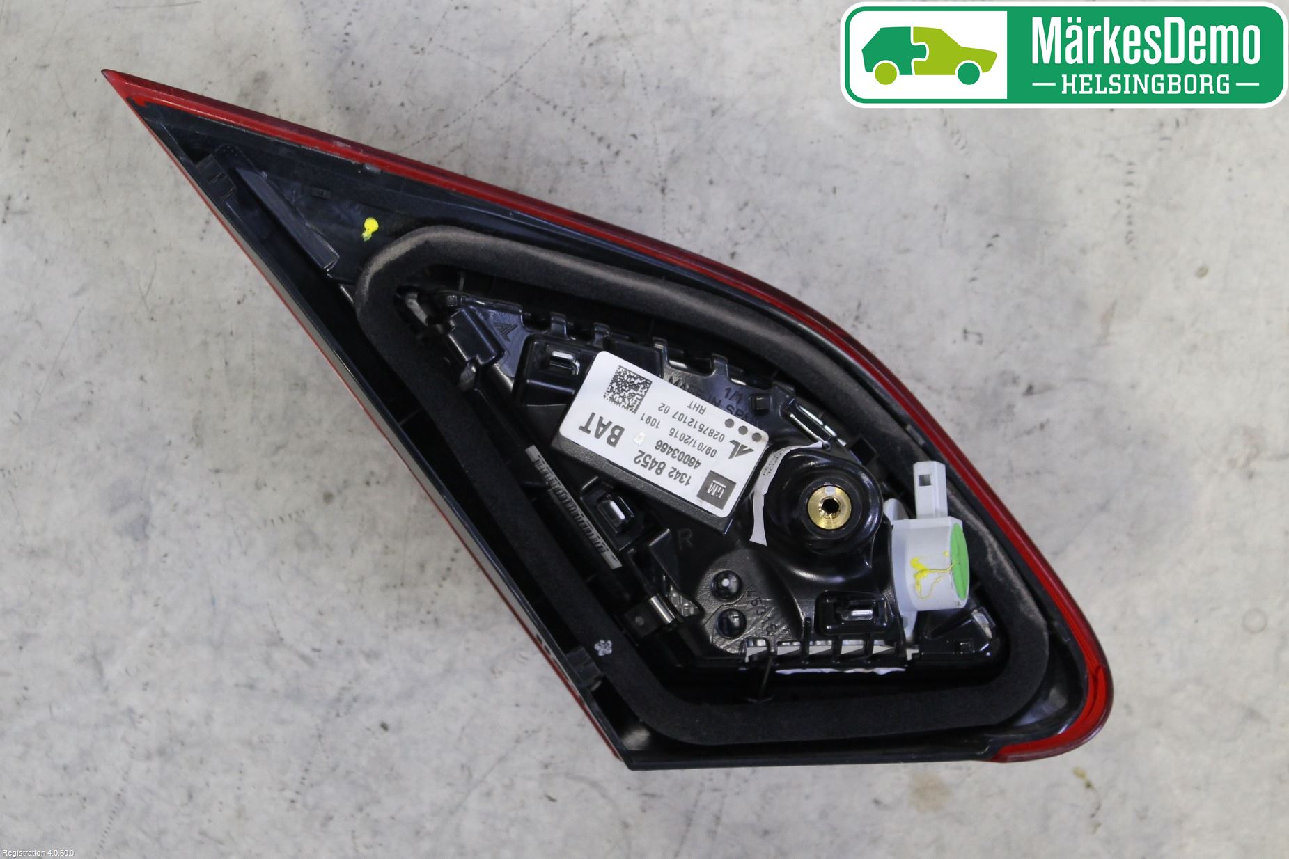 Opel CORSA E 15-19 Bakljus Lucka Hö