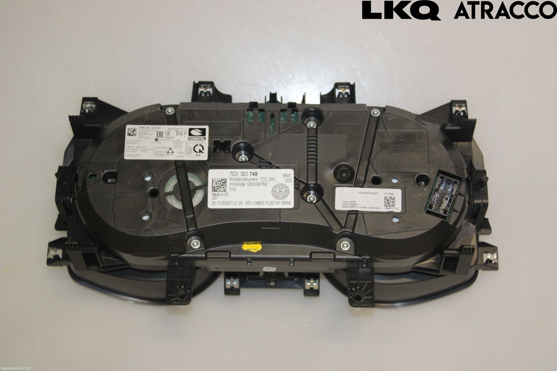 Volkswagen VW CRAFTER II / E-CRAFTER 17- Instrument Komb