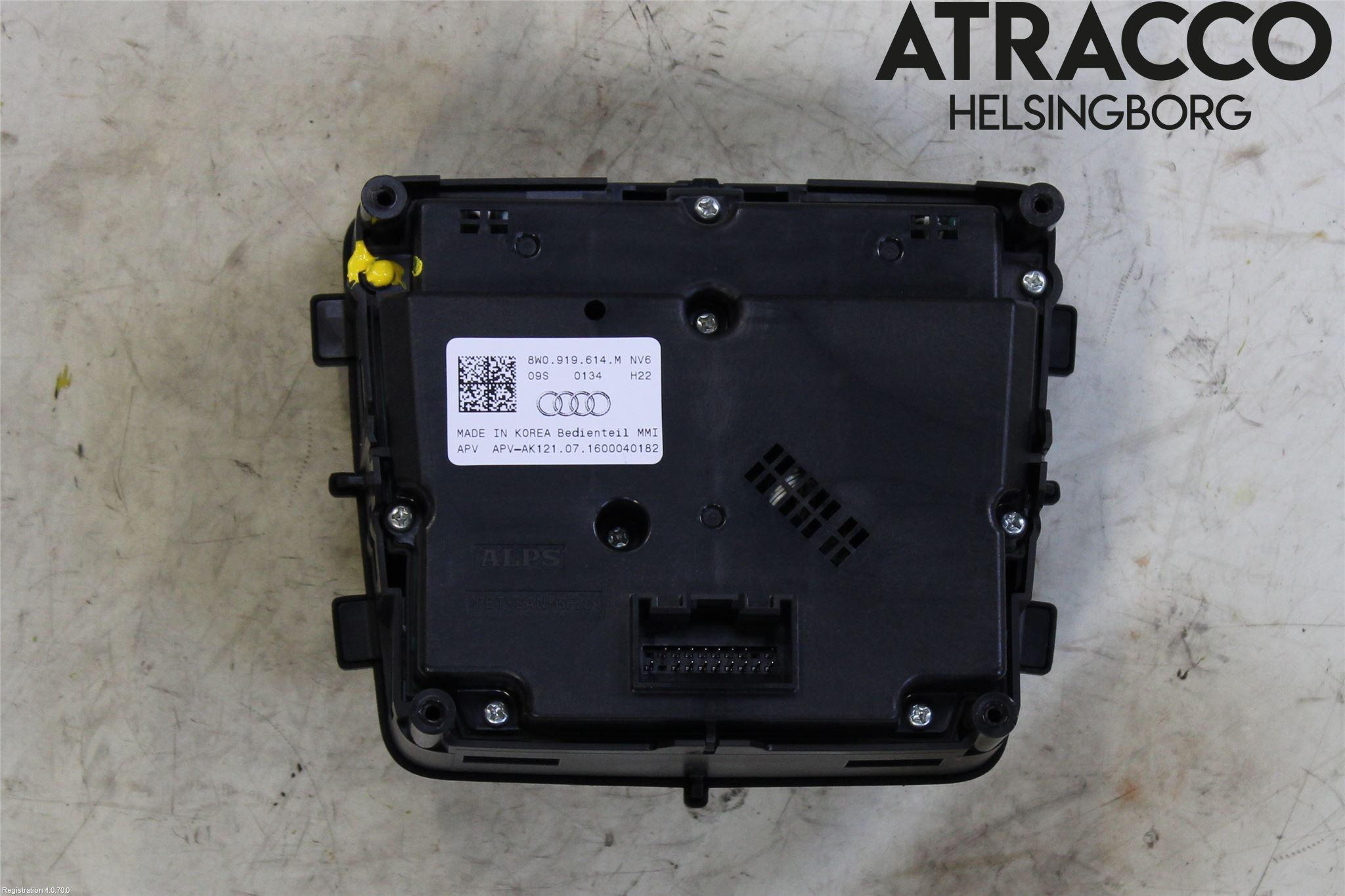 Audi A4/S4 B9 16-19 Strömställare Färddator