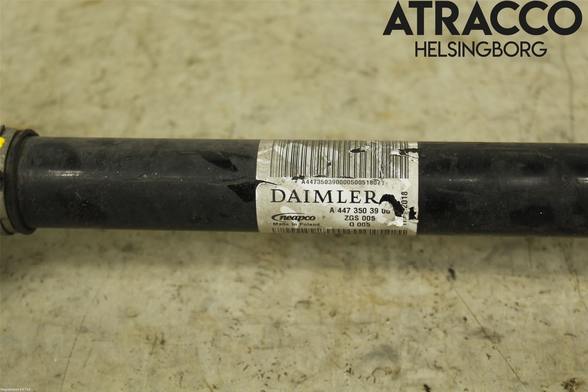 Mercedes-Benz MB VITO/V-KLASS (W640,W447,W448) 14- Drivaxel Bak Höger