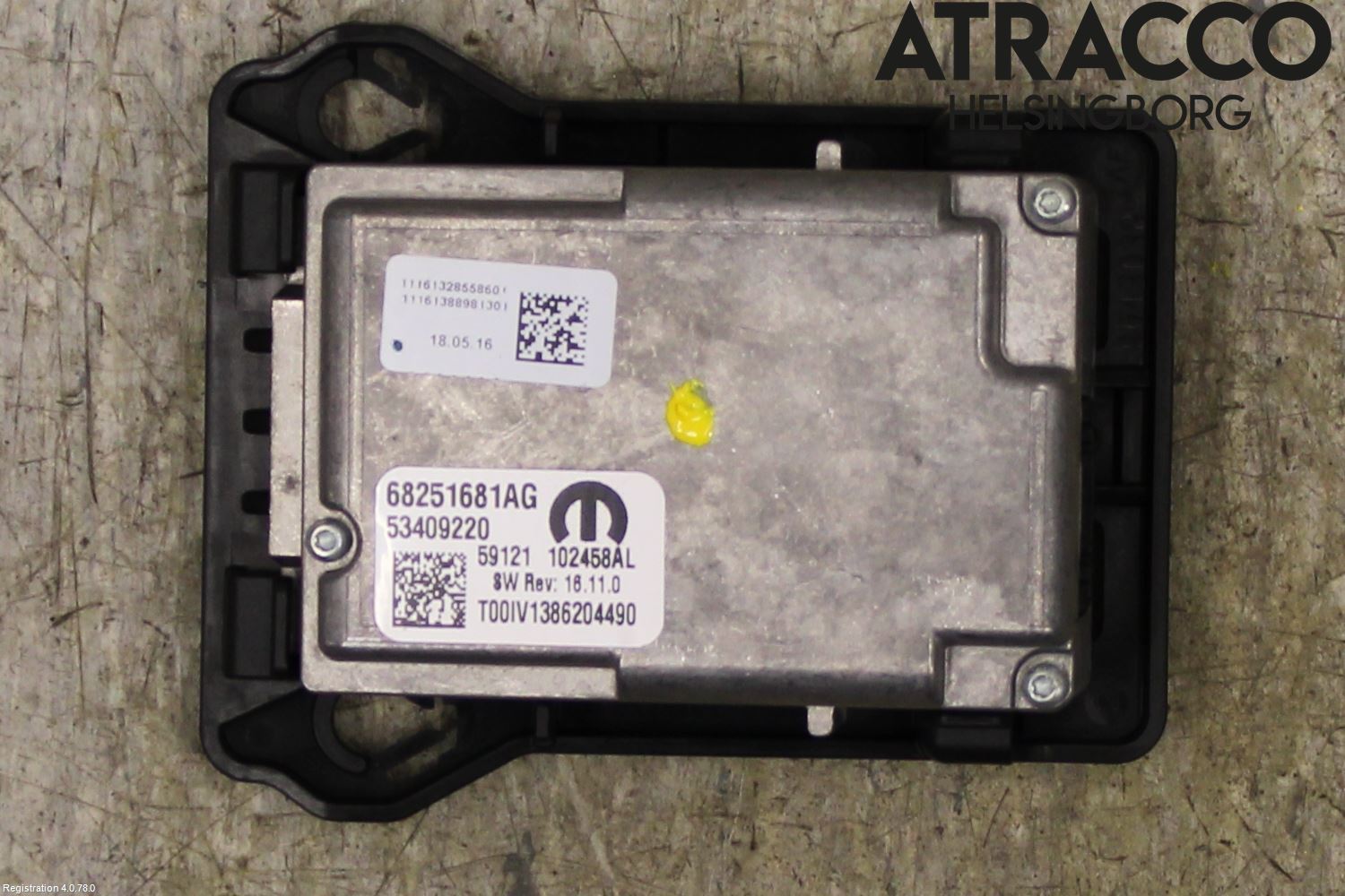 Jeep GRAND CHEROKEE 10-20 Sensor Aktivt Kollisionsskydd