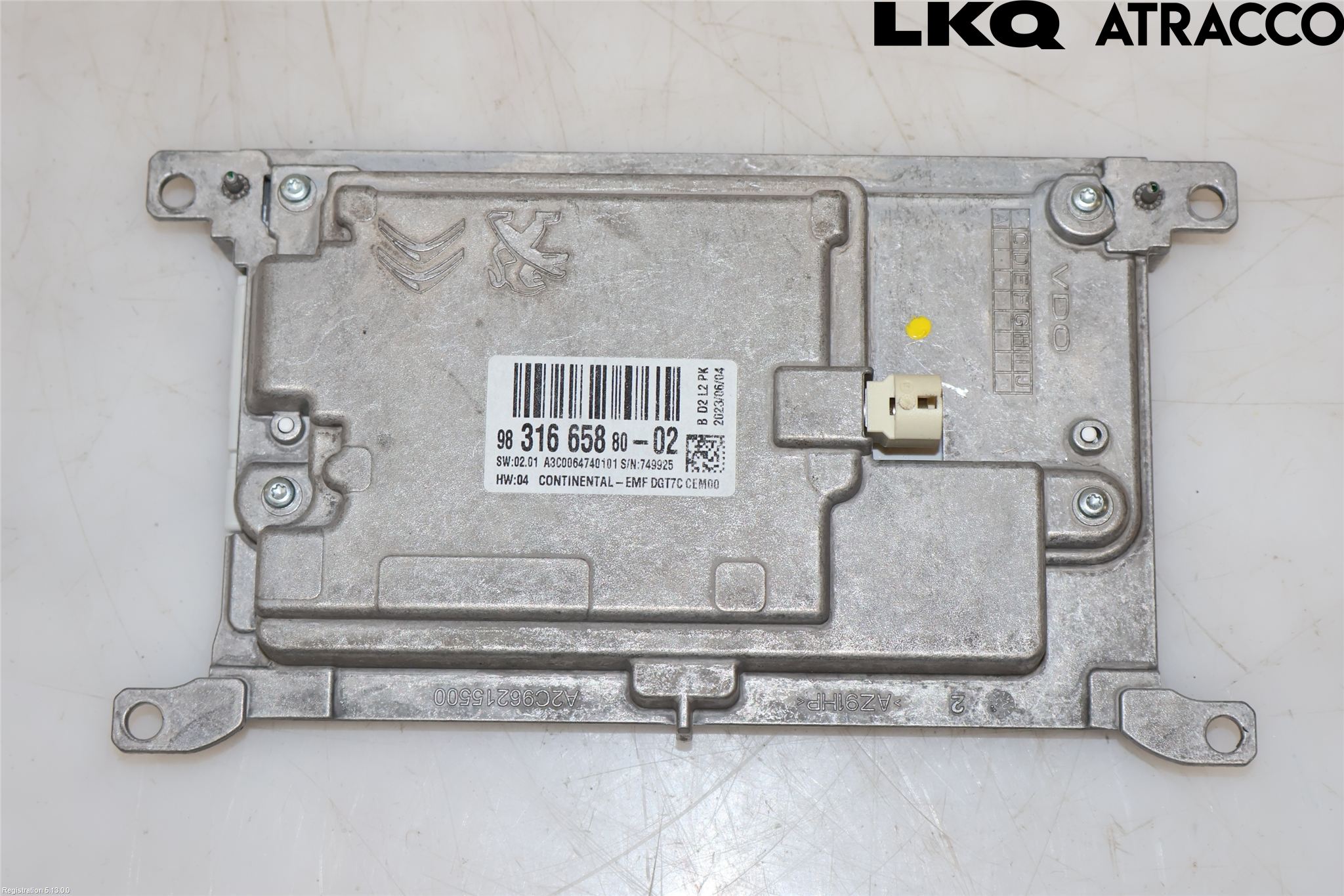 Toyota PROACE II 16- Multifunktionsdisplay