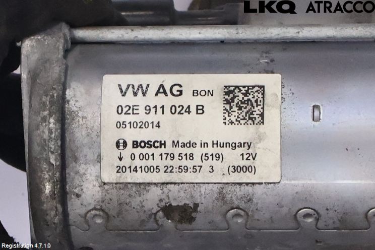 Volkswagen VW GOLF / E-GOLF VII 13-20 Startmotor