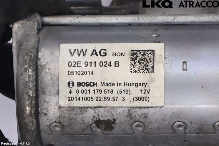 Volkswagen VW GOLF / E-GOLF VII 13-20 Startmotor