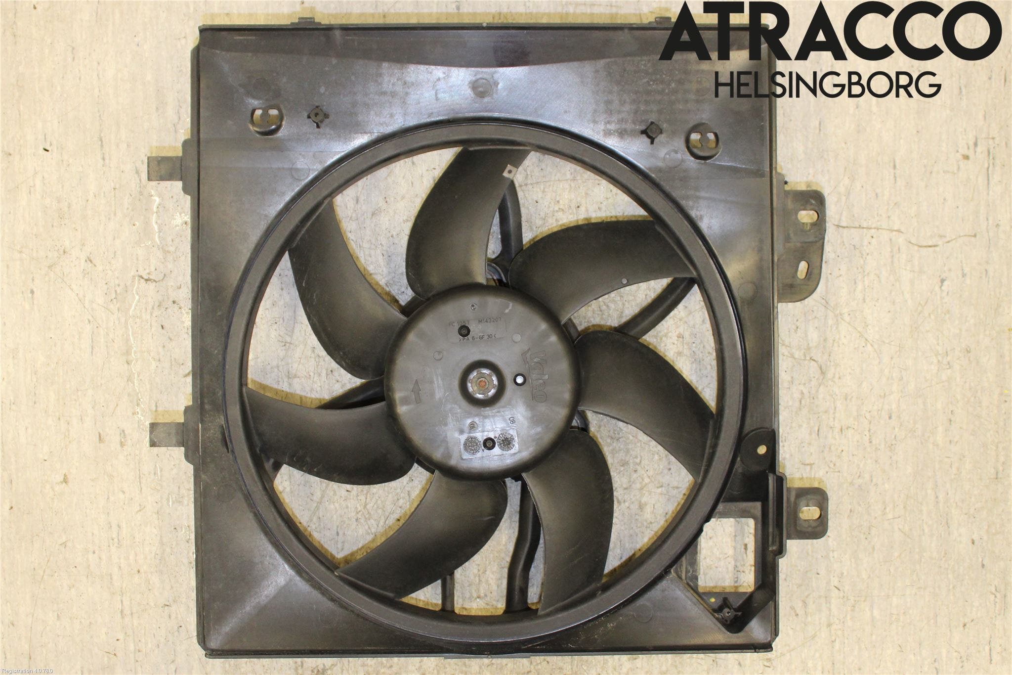 Citroen C3 10-17 Kylfläkt El