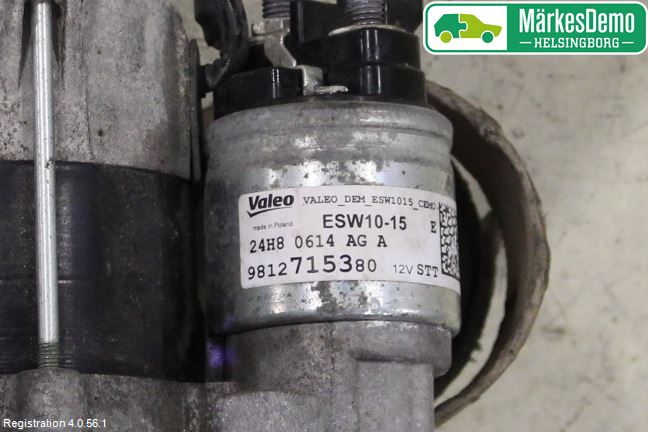 Peugeot PEUGOT 208 16-19 Startmotor