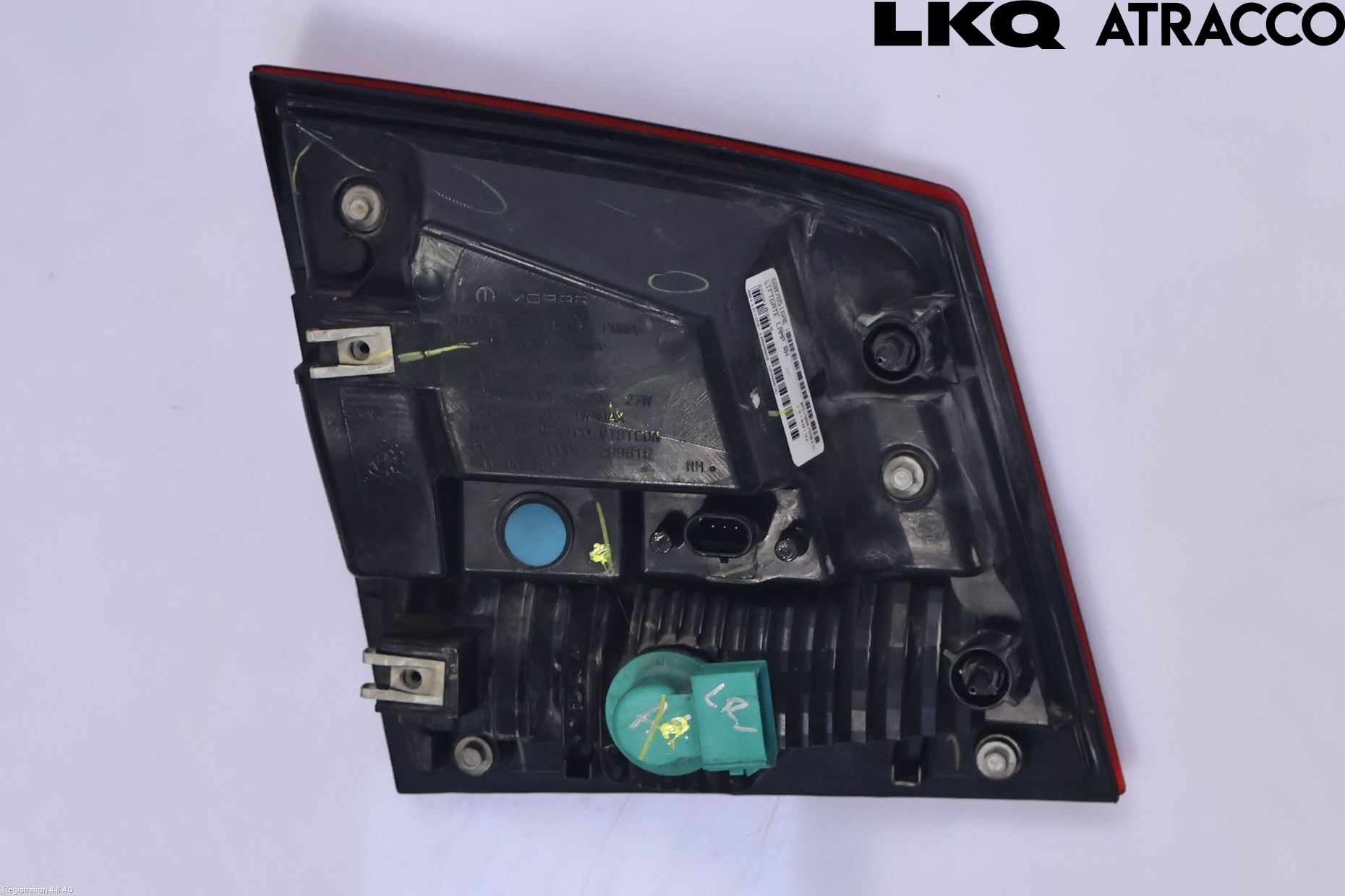 Fiat FREEMONT Bakljus Lucka Hö