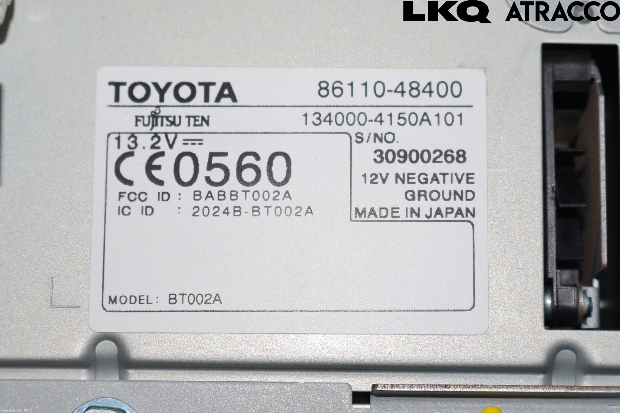 Lexus RX XU30 03-09 Cd Radio - Multimediapanel