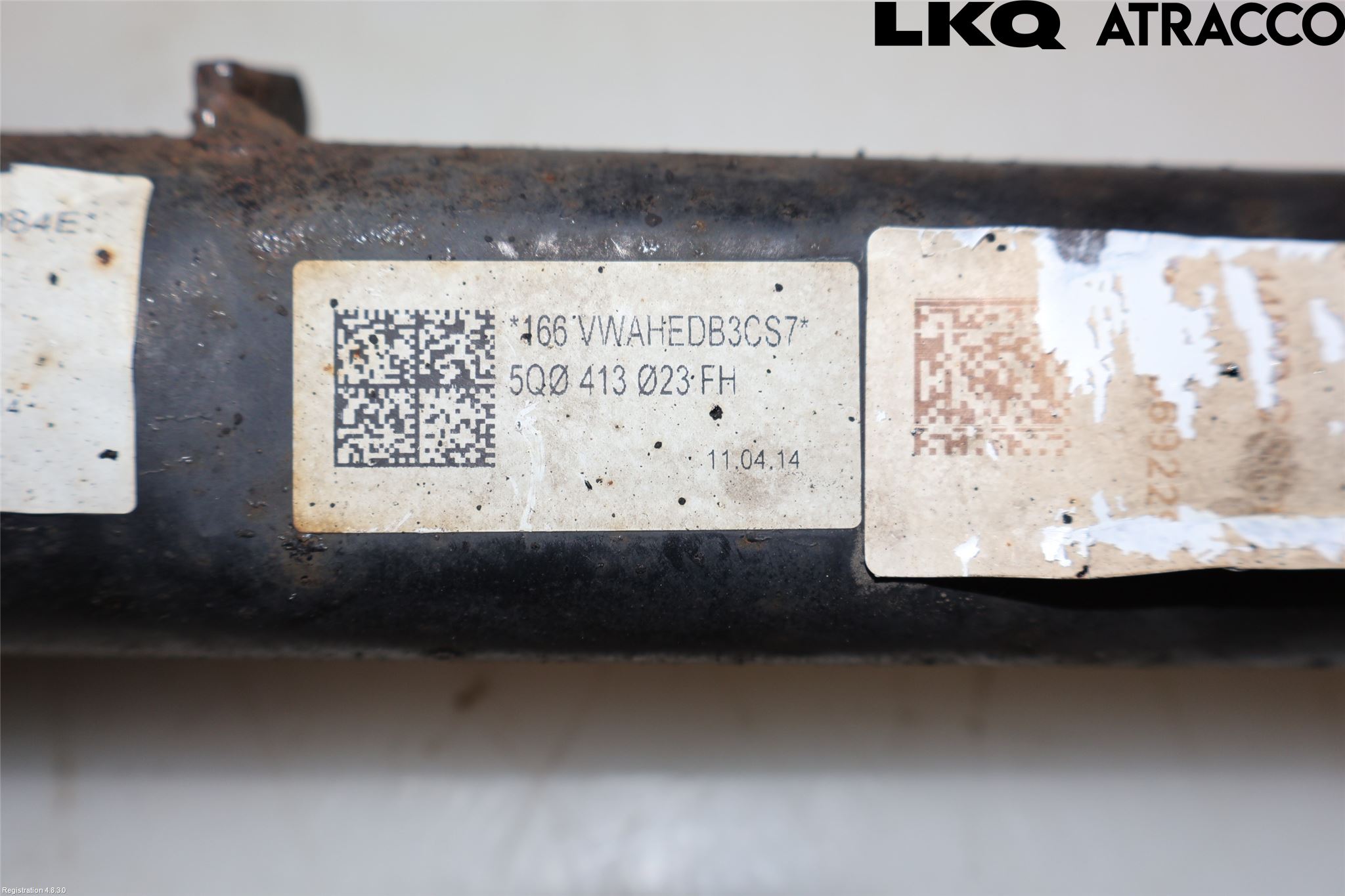 Volkswagen VW GOLF / E-GOLF VII 13-20 Fjäderben Fram Vänster