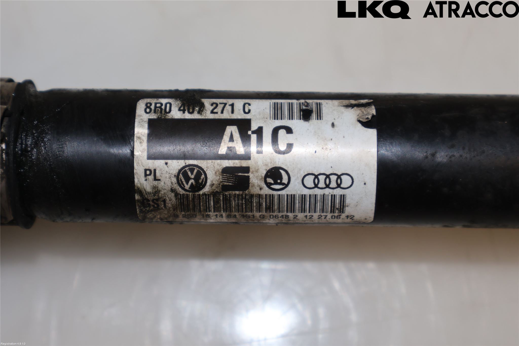 Audi Q5 09-16 Drivaxel Fram Höger