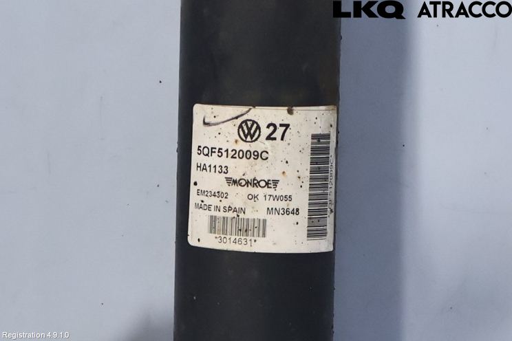 Volkswagen VW TIGUAN 16-24 Stötdämpare Bak