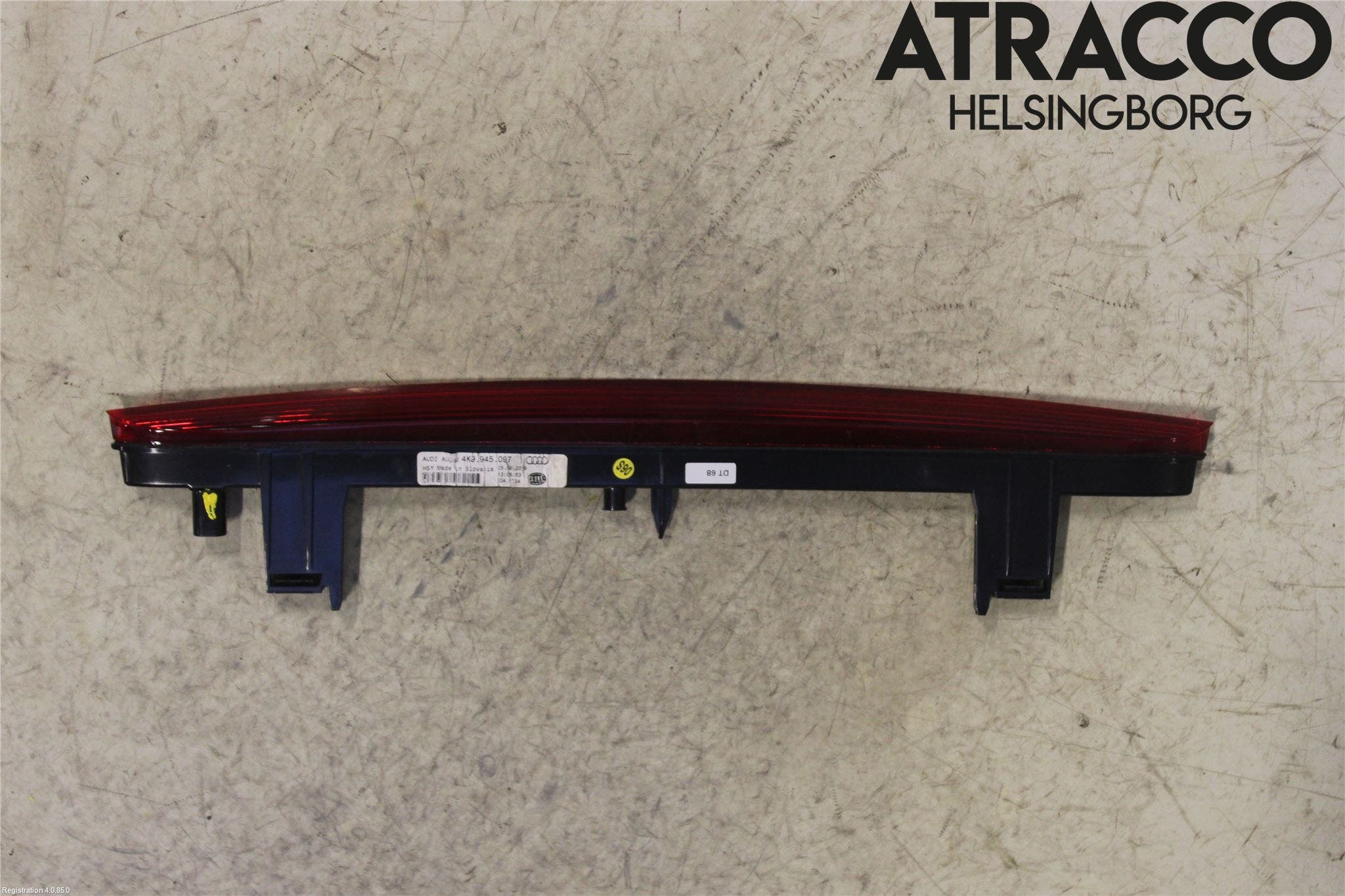 Audi A6 F2/C8 19- Bromsljus Bakruta