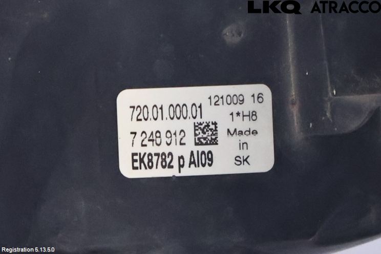BMW 3 F30/F31/F80 12-19 Dimljus-Varselljus Fram