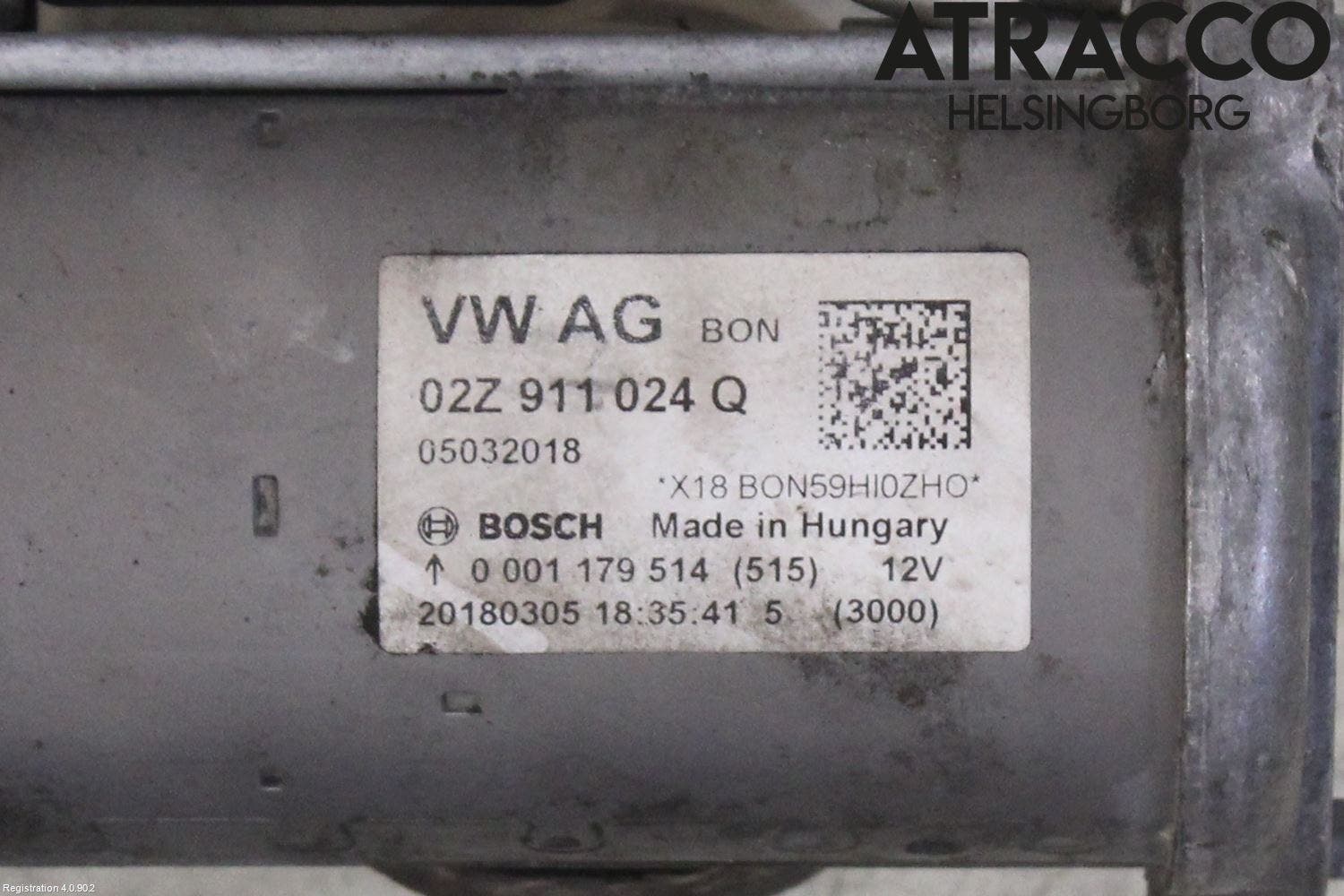 Volkswagen VW GOLF / E-GOLF VII 13-20 Startmotor