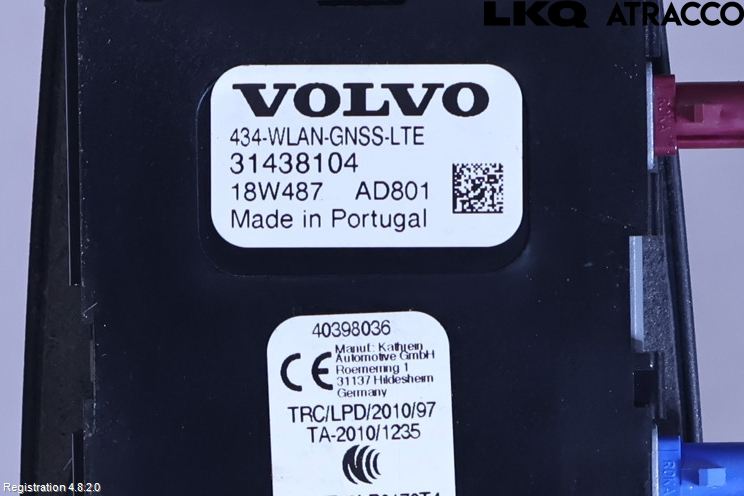Volvo V60 19- Antenn