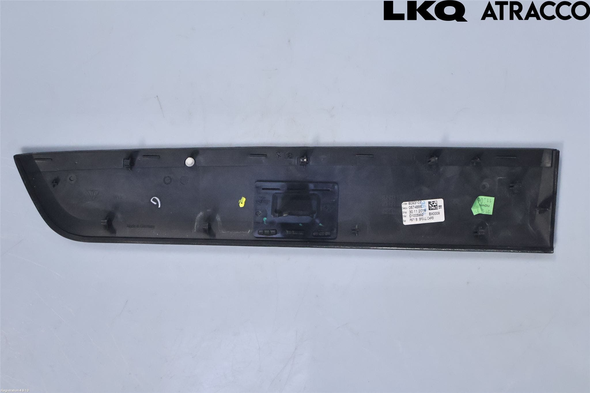 Porsche PANAMERA 09- Instrumentbräda Inlägg-Dekorlist