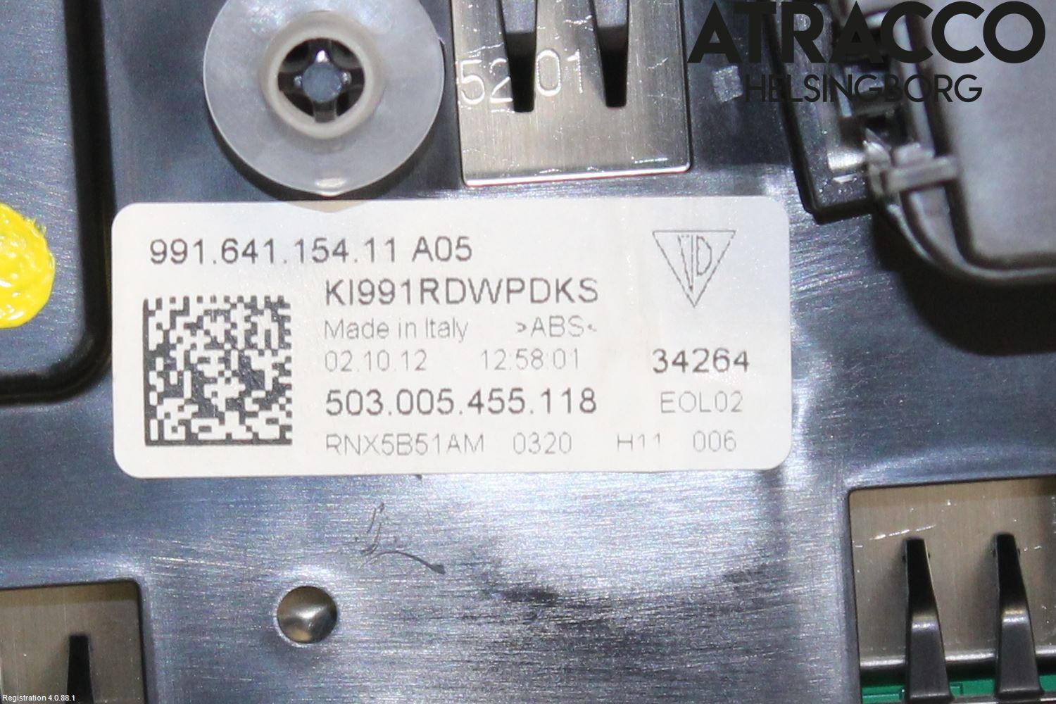 Porsche 911 64- Instrument Komb