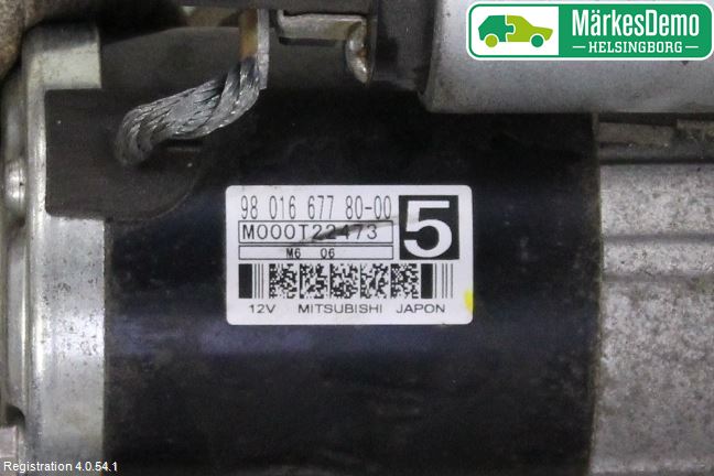 Peugeot 3008 17-24 Startmotor Diesel