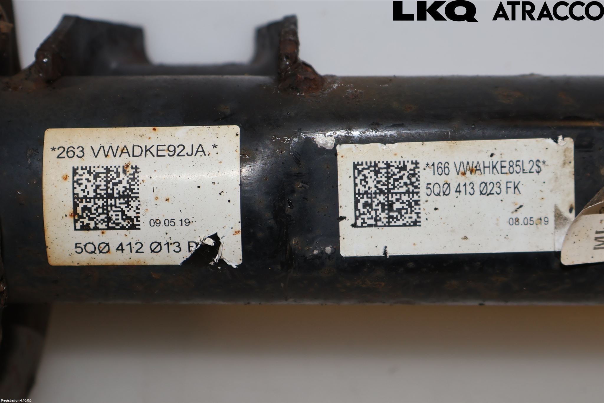Volkswagen VW GOLF / E-GOLF VII 13-20 Fjäderben Fram Höger