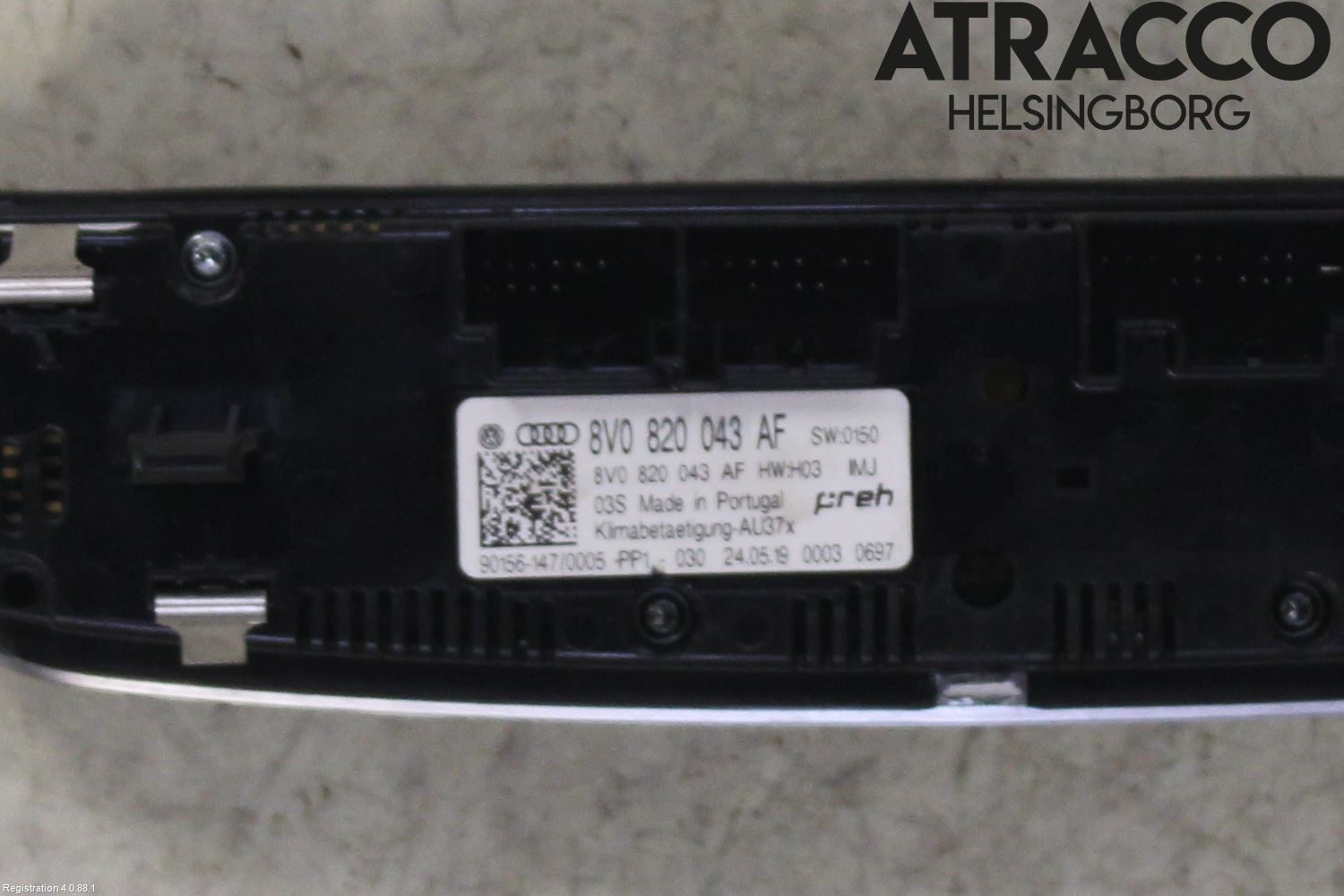 Audi A3/S3 8V 13-20 Ac Styrenhet Ac Manöveren