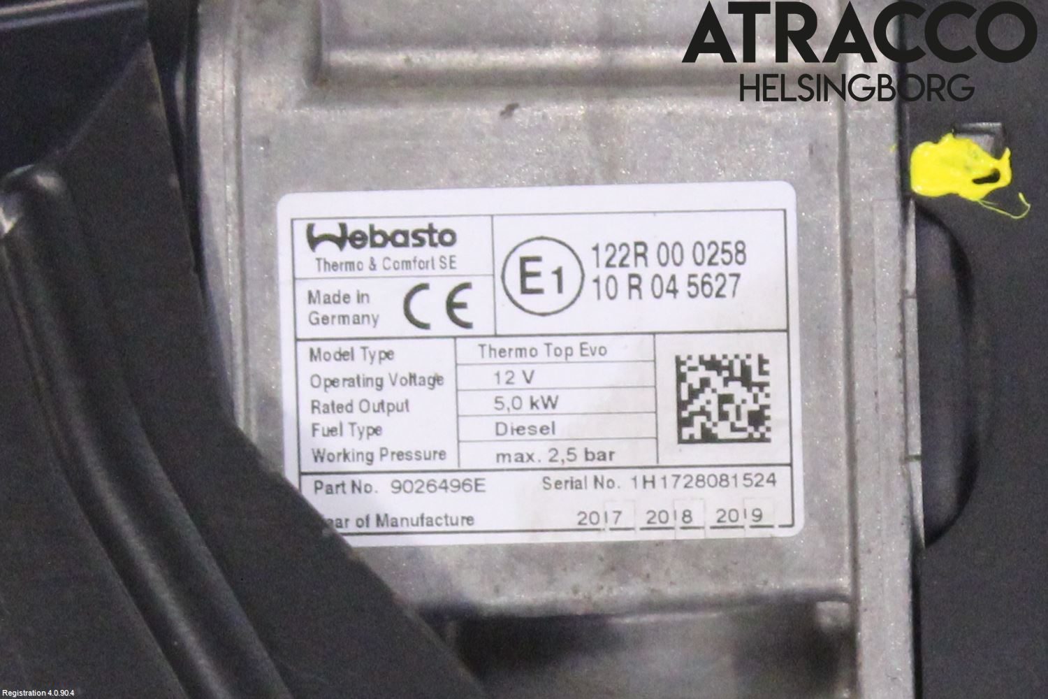 Volvo V90 17->> Dieselvärmare