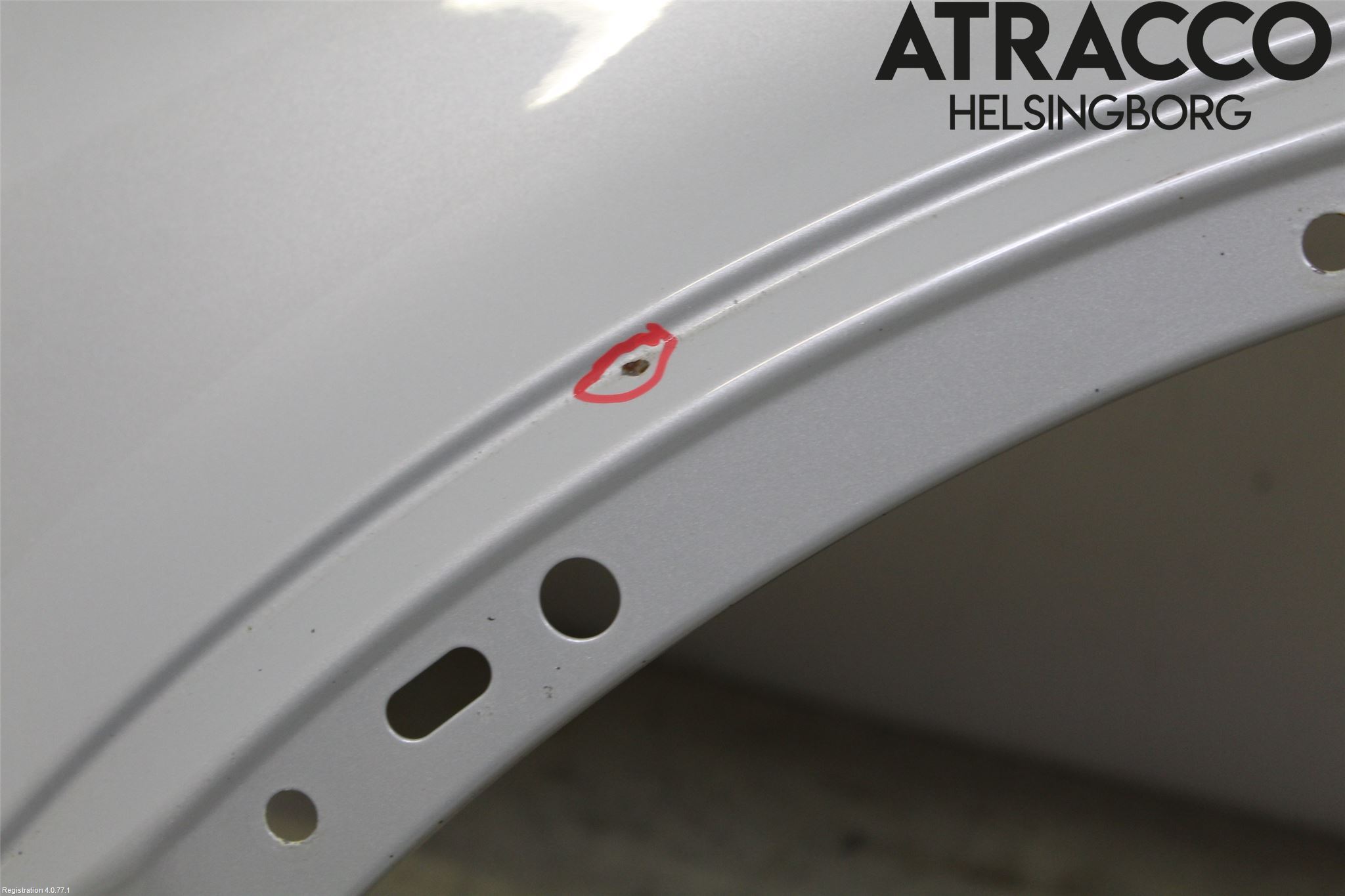 Volvo C30 07-10 Skärm Fram Vänster