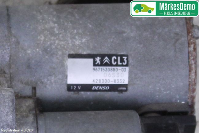 Citroen C3 10-17 Startmotor