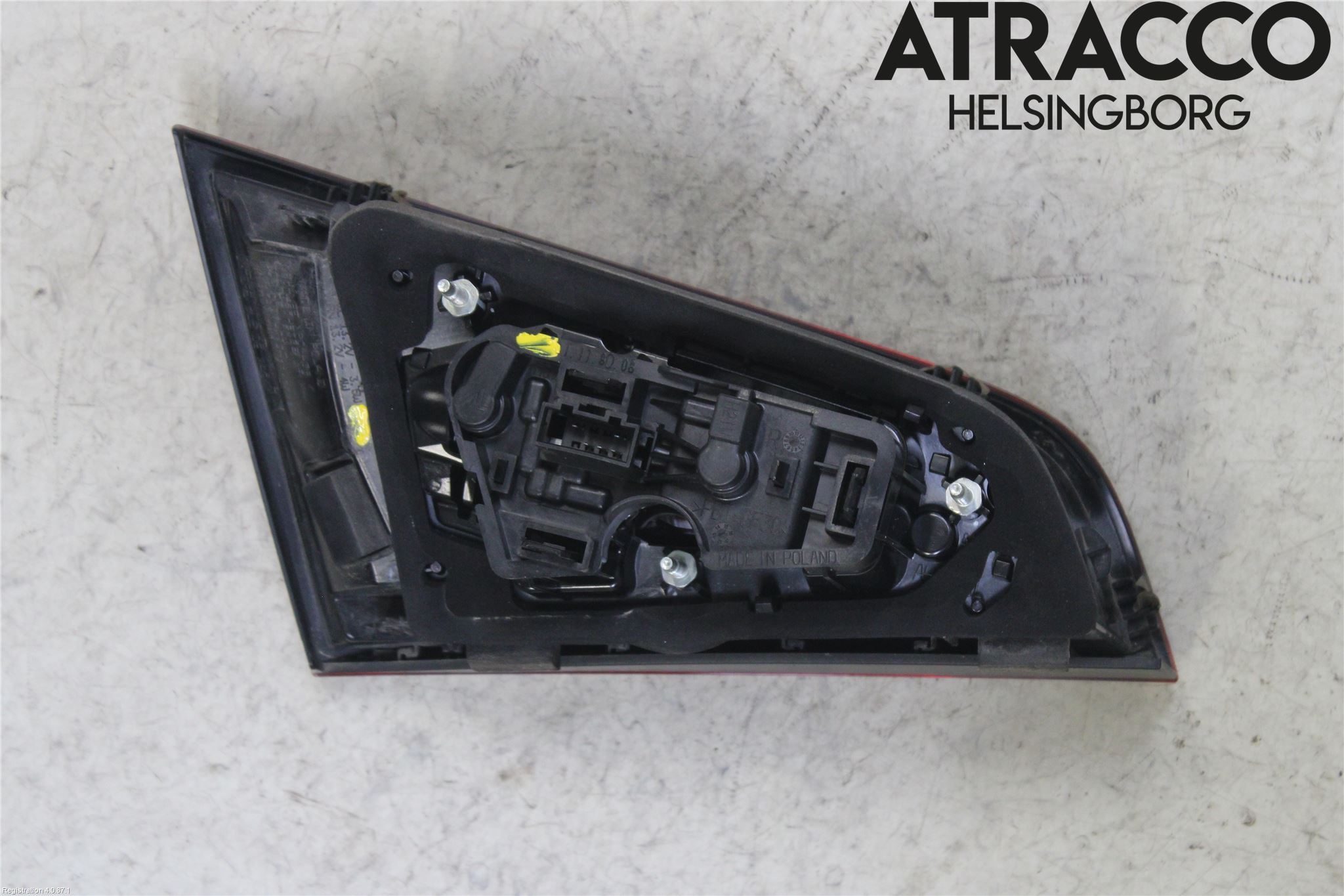 Audi A3/S3 8V 13-20 Bakljus Lucka Hö