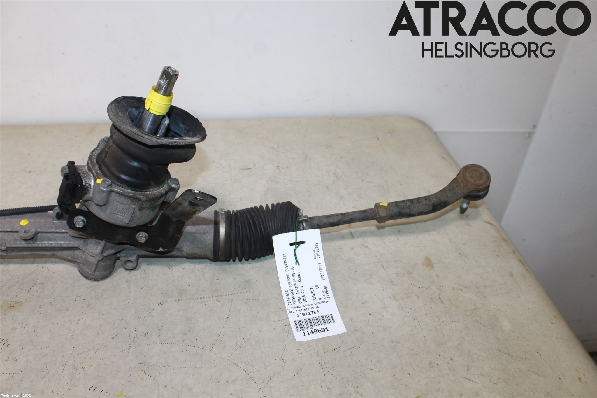 Opel INSIGNIA 09-16 Styrväxel-Snäcka Elektrisk