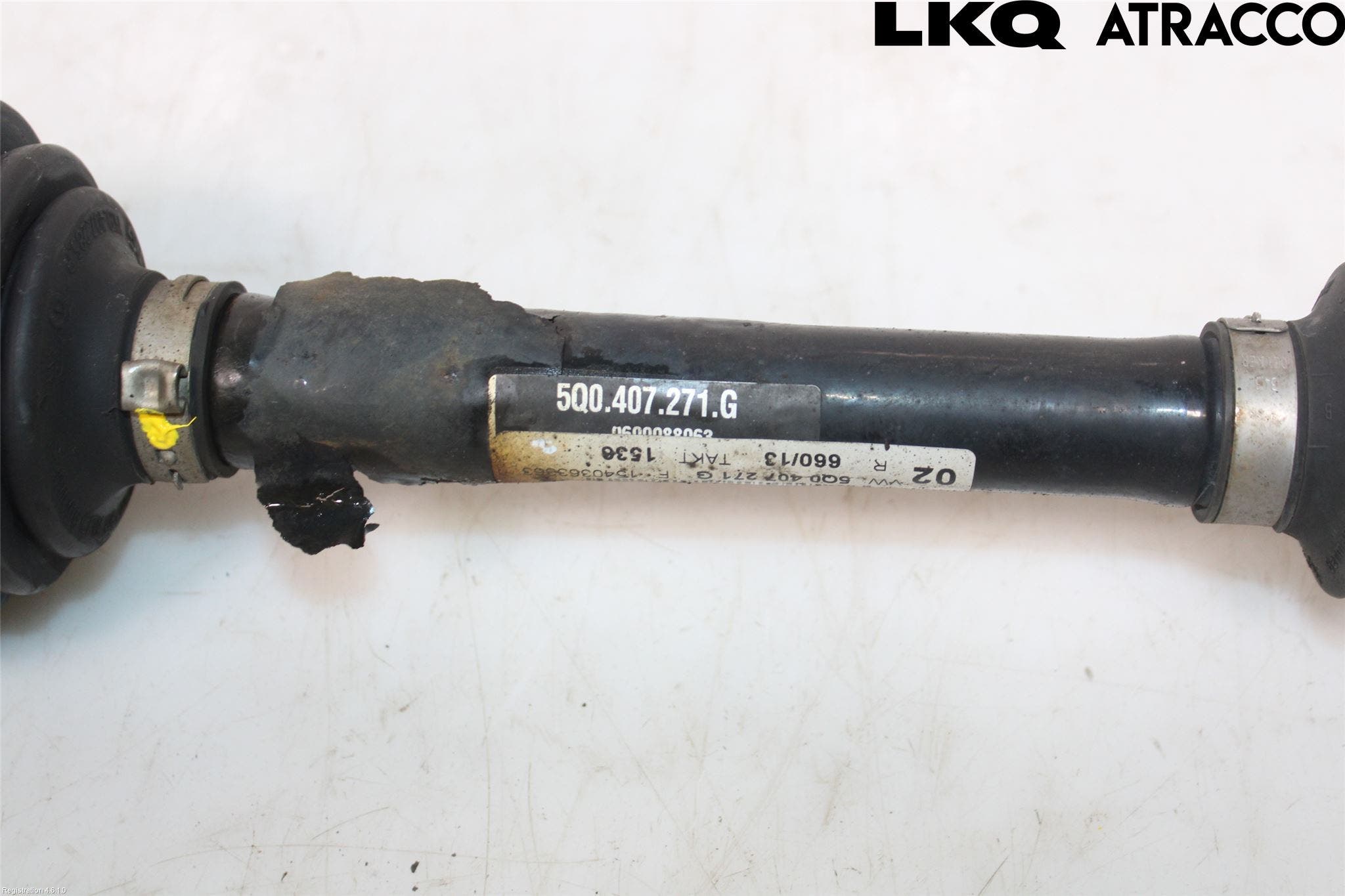 Volkswagen VW GOLF / E-GOLF VII 13-20 Drivaxel Fram Vänster