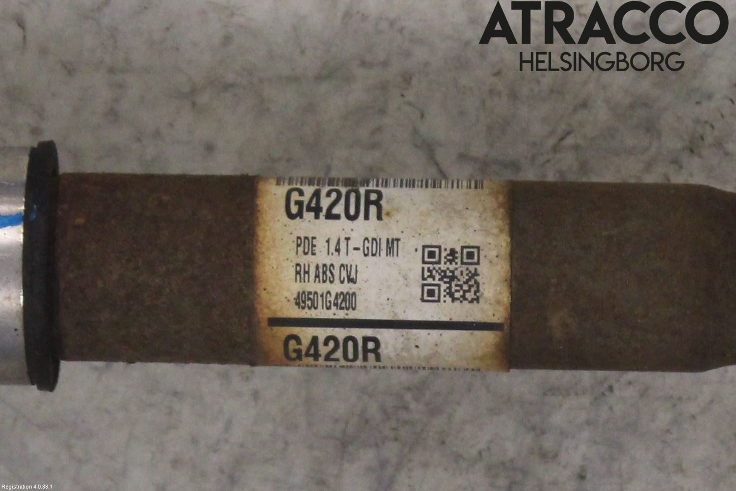 Hyundai i30 PD 17- Drivaxel Fram Höger