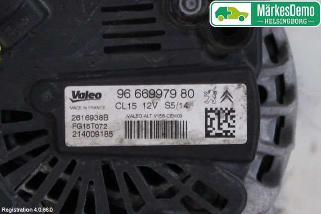 Peugeot 308 14-21 Generator