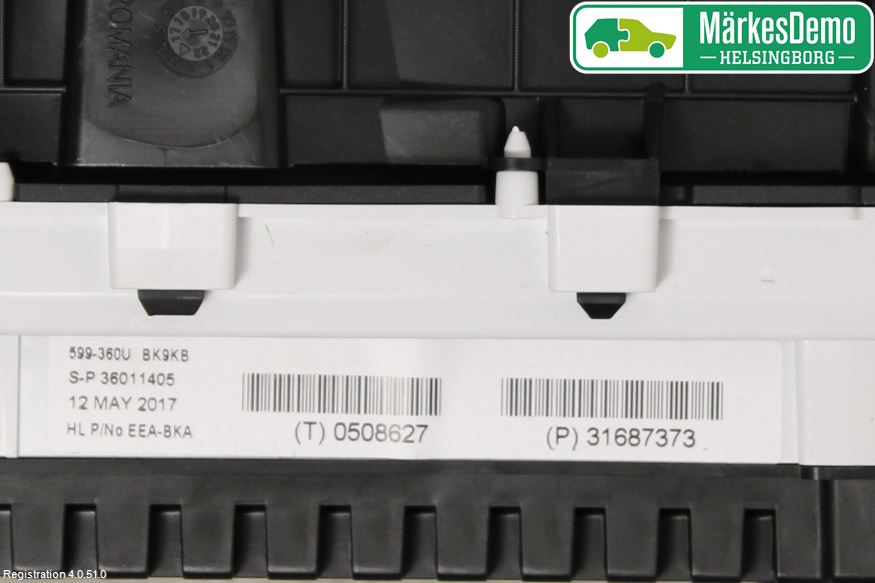 Volvo V40 CROSS COUNTRY 13-19 Instrument Komb
