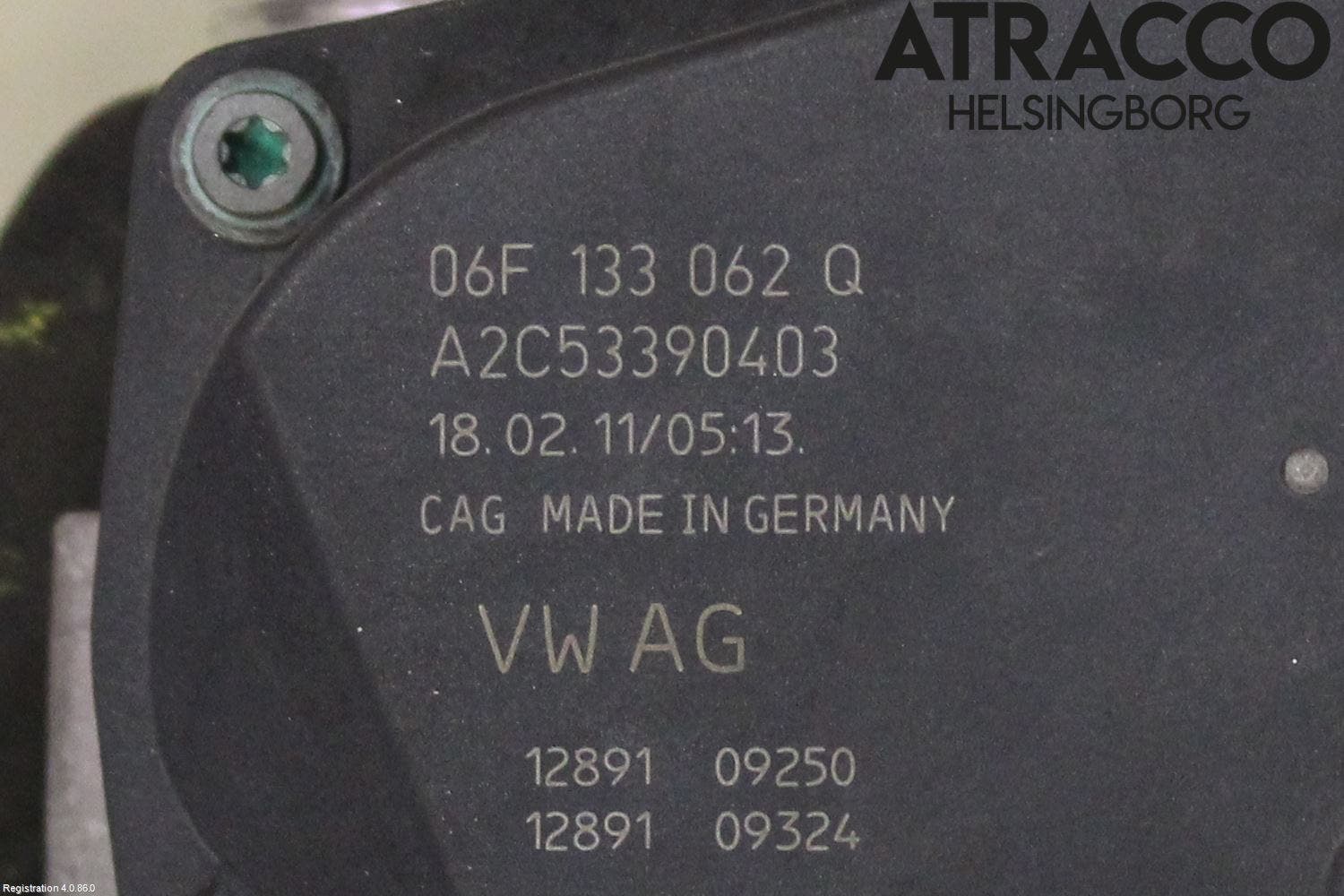 Volkswagen VW SCIROCCO 09-17 Injspjällhus