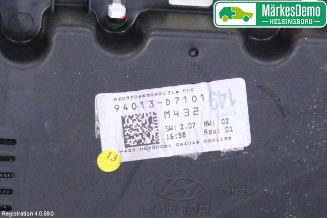 Hyundai TUCSON 05- Instrument Komb